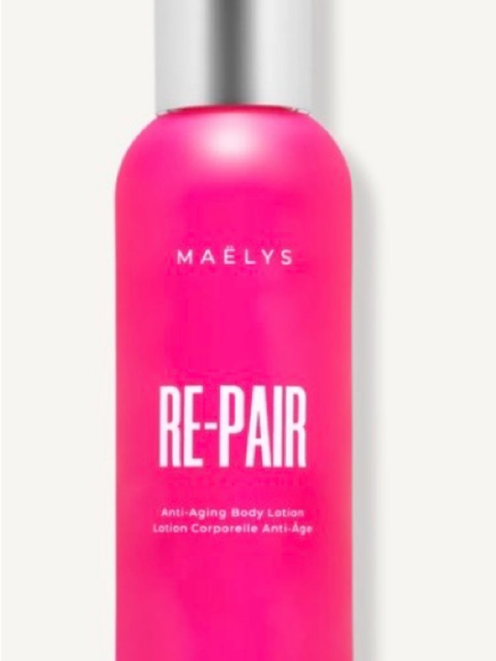 Maêlys RE-PAIR Anti-Aging Body Lotion — Vibrant Pink